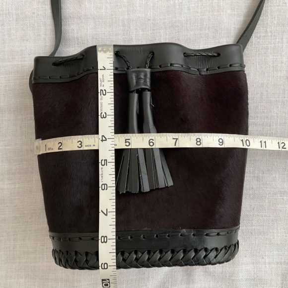 Wendy Nichol New York Small Ox Bloody Pony Carriage Bag Crossbody Shoul… - Picture 7 of 16